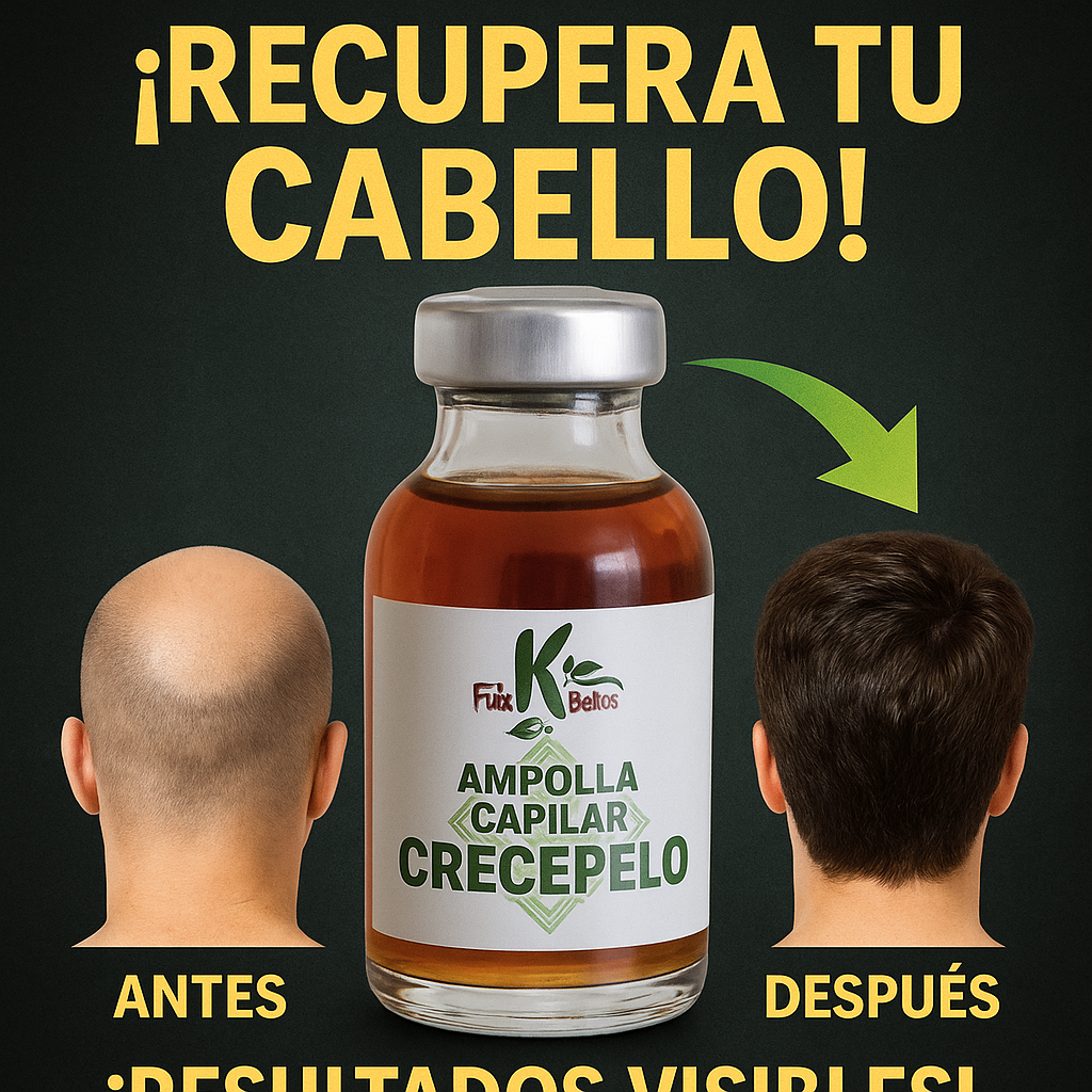 🧴 Ampolla Crecepelo | Full K Bellos